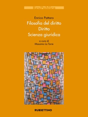 cover image of Filosofia del diritto. Diritto. Scienza giuridica